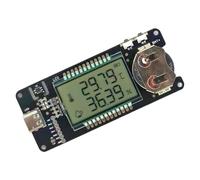 Module de mesure de température et d'humidité de la carte de circuit | Lectures combinées de température et d'humidité, composants de carte visibles, écran LCD pour constructeurs électroniques