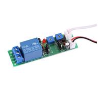 Module de Minuterie Cyclique Relais Marche/Arrêt Walfront DC 5V 12V 24V Minuterie Retardateur (DC 24V, 0-30min)