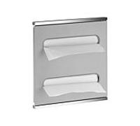 module de Plan Integral Keuco 2 Plan Integral 44985011702 butée à droite, aluminium chromé / peint