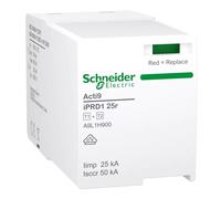Module de protection de rechange Schneider Electric pour parafoudre combiné iPRD1 25r 3P/3P+N, types 1+2, module L-N A9L1H900