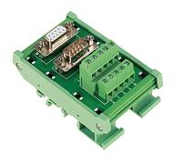 Module De Rail Din Db9 Module D'Interface De Montage Sur Rail Din Db9 Carte De Derivation Pour Connecteur Mâle/Femelle Et Du Bornier