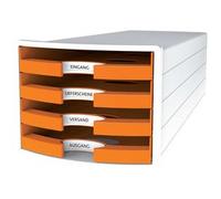 Module de rangement IMPULS 2.0, 4 tiroirs ouverts, blanc
