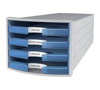 Module de rangement IMPULS 2.0, 4 tiroirs ouverts, noir