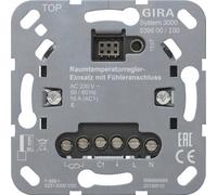 Module de régulation de la température ambiante Gira, S3000, raccordement de sonde, 230 V, encastré, 1 pièce.