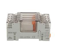 Module de relais 24 V, bornier compact à quatre voies avec bobine de cuivre (Blanche)
