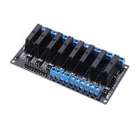 Module de Relais à Semi-Conducteurs à 8 Canaux, 5V 2A, avec Déclenchement par Fusible
