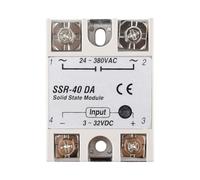 Module de relais à semi-conducteurs AC de contrôle cc SSR-10DA à 100DA | Relais à semi-conducteurs AC de contrôle cc SSR-10DA/25DA/40DA/50DA/60DA/75DA/100DA(SSR-60DA)