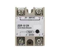 Module de relais à semi-conducteurs, SSR-10A 25A 40A 60A 75A 80A 100A DD DA AA relais à semi-conducteurs 3-32V(DC control AC,SSR-60A)