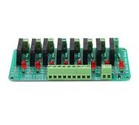 Module de relais, composant électronique à semi-conducteurs à 8 canaux avec résistance, entrée DC 5V
