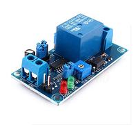 Module de relais de retard 12 V, interrupteur de minuterie de 0,1 s à une heure, contrôle d'allumage et d'arrêt avec diode d'inversion de puissance pour charge à courant élevé AC