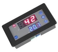 Module de relais de temporisation 12V, avec affichage numérique LED double et minuterie cyclique