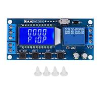 Module de relais de temporisation 5 V 12 V 24 V plage de synchronisation 0.01s-9999min avec écran LCD, prise en de l'alimentation Micro USB 5.0V