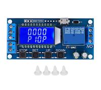 Module de relais de temporisation, 5V 12V 24V Module de relais de temporisation retardateur de cycle de temporisation 0.01s-9999min avec écran LCD, carte de contrôleur de retard 0.01s-9999min