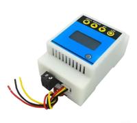 Module de relais de temporisation numérique avec écran LCD pour systèmes d'automatisation de 0,01 seconde à 9999 minutes de portée 6-30 V CC entrée bleu