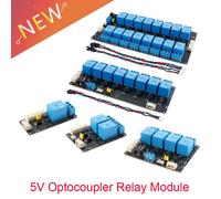 Module de relais d'extension de voie 1 2 4 8 16 canaux, alimentation 5V, Communication IIC I2C, carte d'isolation optocoupleur XL9535-K1V5