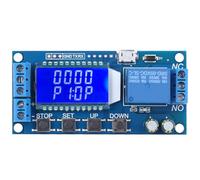 Module de relais électronique de circuit de commutateur de minuterie de retard de déclenchement de cycle XY-LJ02