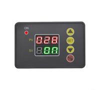 Module de relais programmable avec minuterie numérique DC 12 V | Boîtier en ABS, affichage LED, précision ± 3 s/24 h, cycles 100 K, 67 x 45 x 34 mm, < 1 W