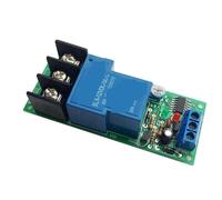 Module de relais temporisé DC12V24V 30A, interrupteur de commande de minuterie à déclenchement, retard 1-10000s, Conduction d'arrêt réglable(DC 24V,JK11H-DR)