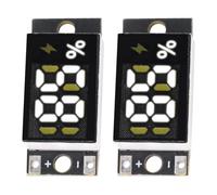 Module de surveillance numérique de la capacité de la batterie 1/2/5 pièces | Détecteur de batterie automatique pour applications industrielles, affichage de pourcentage de haute précision