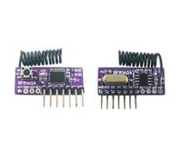 Module De Télécommande De Décodage Et De Cryptage 4CH, 433M, ASK OOK, Carte Émetteur-récepteur Sans Fil RF(Receiver)