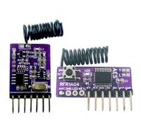 Module De Télécommande De Décodage Et De Cryptage 4CH, 433M, ASK OOK, Carte Émetteur-récepteur Sans Fil RF(Transceiver Kit)