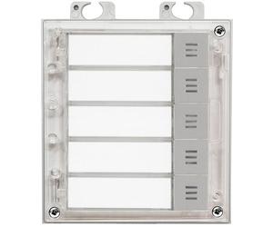 Module de touches d'appel 2N Telekom IP Verso, 5 T (argent)