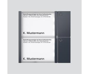 Module de touches TM 612-2 AG gris anthracite (210004998-00)