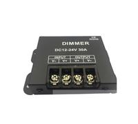 Module de variateur de lumière LED à 3 boutons, télécommande, contrôleur de gradation monochrome 12 V-24 V 30 A