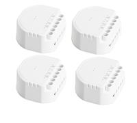 Module d'interrupteur mural intelligent Wi-Fi, compatible avec lavocale, accès à distance , 4 UNITÉS Avec HomeKit
