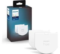 Module d'interrupteur mural Philips Hue, Pack de 2, Blanc, Compatible Alexa, Google Assistant et Apple Homekit, Intérieur