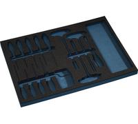 Module d'outils, insert vide, module 3/3, 2000871256, 37 pièces
