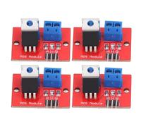 Module Driver MOS 4 Pièces, Carte de Pilotage 0-24V, Module Accessoire pour - Contrôle PWM Fiable, Régulation Vitesse et Luminosité, Applications Multiples