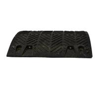 Module droit de ralentisseur - 500 x 430 mm - H 50 mm - Noir - NOVAP - 8003050