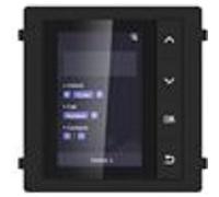 Hikvision DS-KD-DIS Station de porte modulaire professionnelle série KD8
