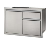 Module encastrable 2 tiroirs + 1 porte pour cuisine d'extérieur Napoleon