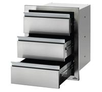 Module encastrable 3 tiroirs pour cuisine d'extérieur Napoleon
