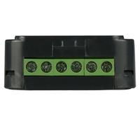 Module encastrable, Z-Wave, 2 entrées de câble, 1,5 kW, 6 A, couleur noire