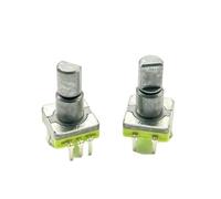Module encodeur Encodeur LJV EC11 30 Positionnement 15 Impulsions Longueur De La Poignée 15 Mm Avec Interrupteur Poussoir