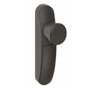 Module extérieur pour antipanique - bouton fixe - Fluid gris alu JPM