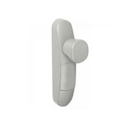 Module extérieur pour antipanique - bouton fixe - Fluid gris alu JPM