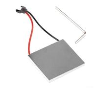 Module, générateur de ventilateur de cheminée, semi-conducteur, pièce de rechange pour systèmes de chauffage domestique Argenté 40 x 40 mm