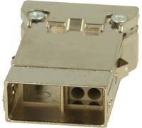 Module HARTING Han HMC MegaBit pour 2 câbles + blindage GND Insert mâle (M) Connexion serti, 8 pôles + blindage 50 V, 10 A - 1