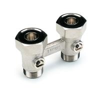 Module hydraulique bitube pour radiateur - douille étanche - droit COMAP