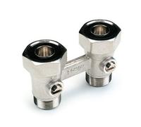 Module hydraulique bitube pour radiateur - douille étanche - équerre COMAP