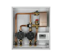 Module hydraulique MODULFIT biomasse C2 AC deux circulateurs et vanne anti-condensation - THERMADOR GHBCAC2C