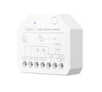 Tapo S112 Module interrupteur connecté Matter, relais double 6 A Wi-Fi et Bluetooth, Contrôle des volets roulants et de l'éclairage, Compatible avec HomeKit, Alexa, Google Home, Hub non requis