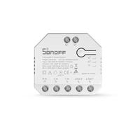 Module interrupteur connecté Wi-Fi SONOFF Double relais 2 canaux mesure de consommation volet roulant compatible va-et-vient DUALR3