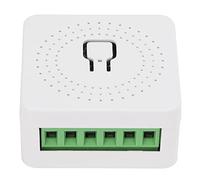 Module Interrupteur Intelligent 16A pour Contrôle Domestique | Matériau ABS, télécommande, compatible , commande vocale, conception encastrée