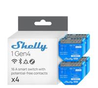 Module interrupteur - Shelly - 1 Gen4 - Matter Zigbee Wi-Fi - Lot de 4