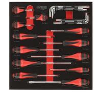 Module - KS TOOLS - 714.0158 - Composition d'outils 3 tiroirs - Pour servante - 158 pièces